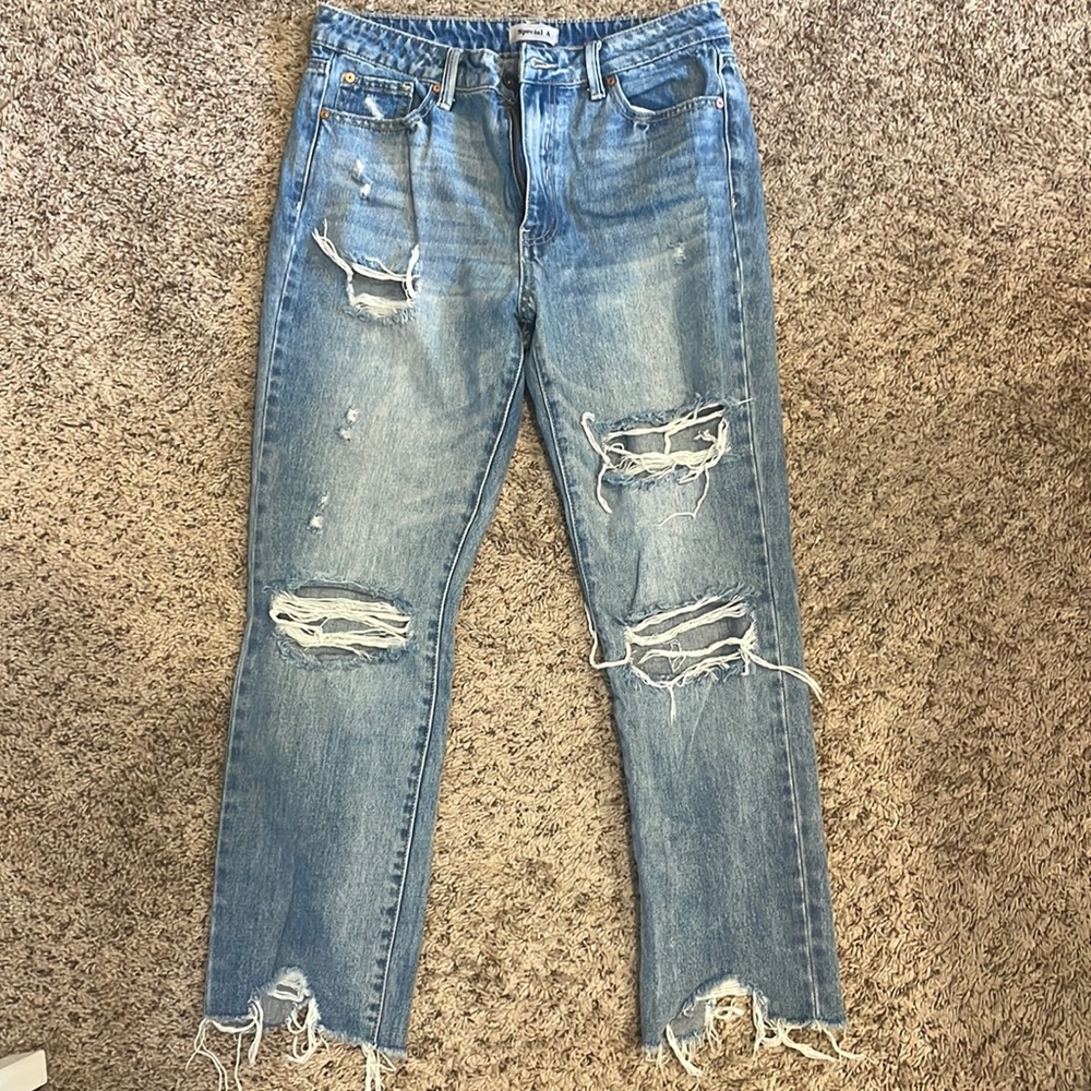Boutique style denim jeans
